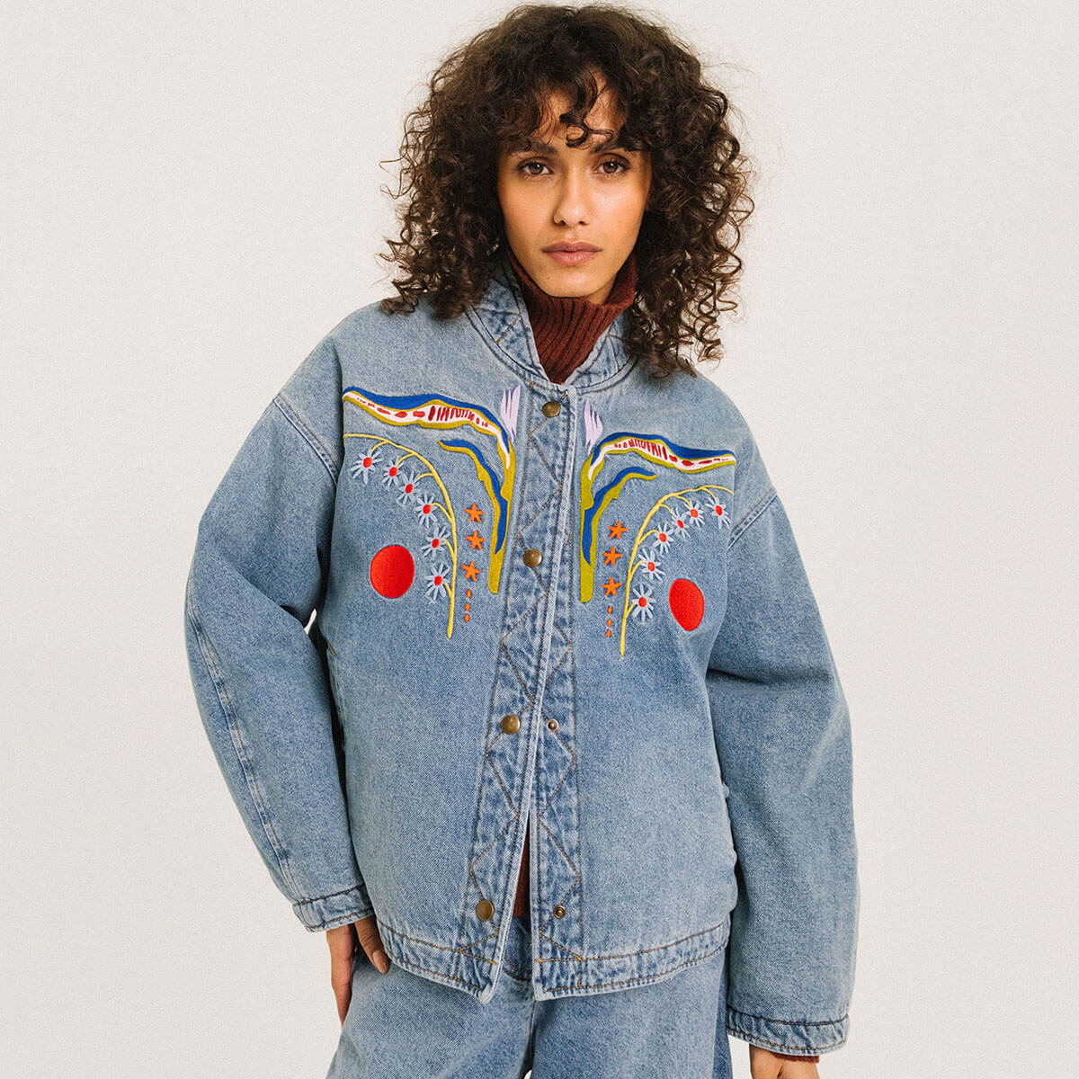 Destiny Jacket in La Vague by Tinsels