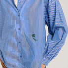 Fama Kate Shirt in Indigo by Tinsels