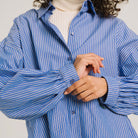 Fama Kate Shirt in Indigo by Tinsels