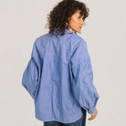 Fama Kate Shirt in Indigo by Tinsels