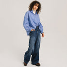 Fama Kate Shirt in Indigo by Tinsels