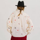 Faustine Canevas Shirt in Greige by Tinsels