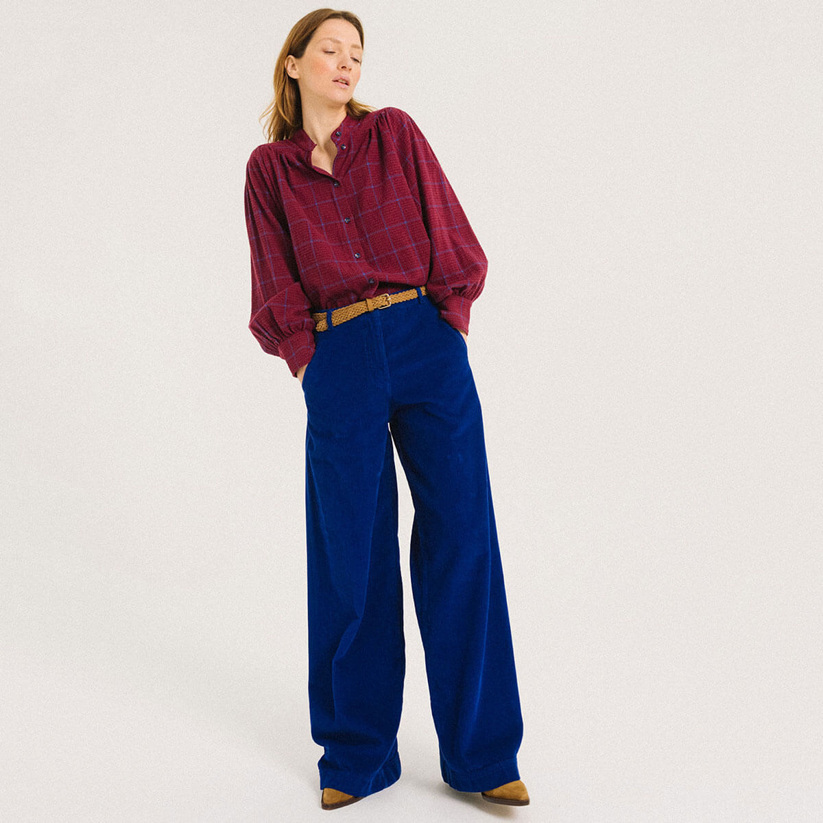 Fedel Trousers in Klein by Tinsels