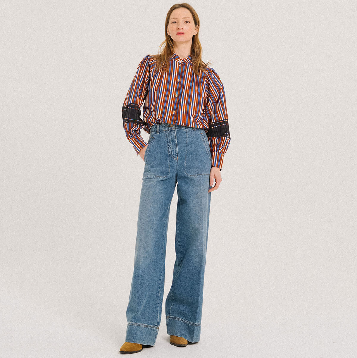 Forest Loove Blouse in Terracotta by Tinsels