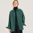 Wyoming Poem Shirt in Green by Tinsels