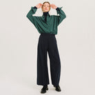 Wyoming Poem Shirt in Green by Tinsels