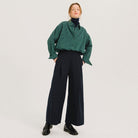 Wyoming Poem Shirt in Green by Tinsels