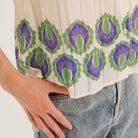 Ellie Shirt in Iris by Tinsels