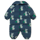 Bears Padded Baby Overall in Light Navy by Tinycottons