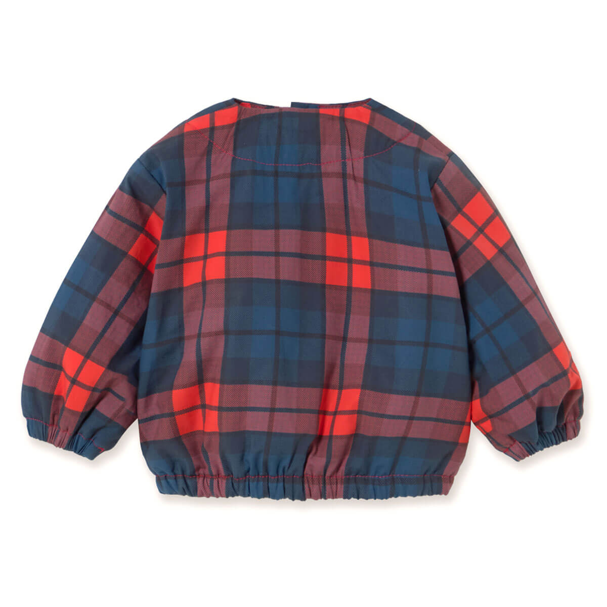 Check Baby Jacket in Multi by Tinycottons