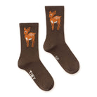 Deer Medium Socks by Tinycottons