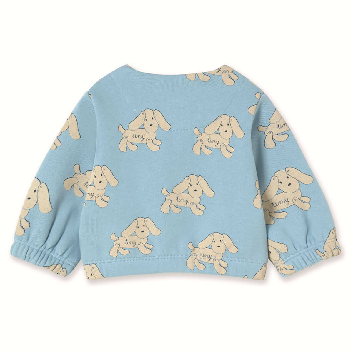 Dogs Baby Jacket in Denim Blue by Tinycottons