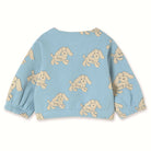 Dogs Baby Jacket in Denim Blue by Tinycottons