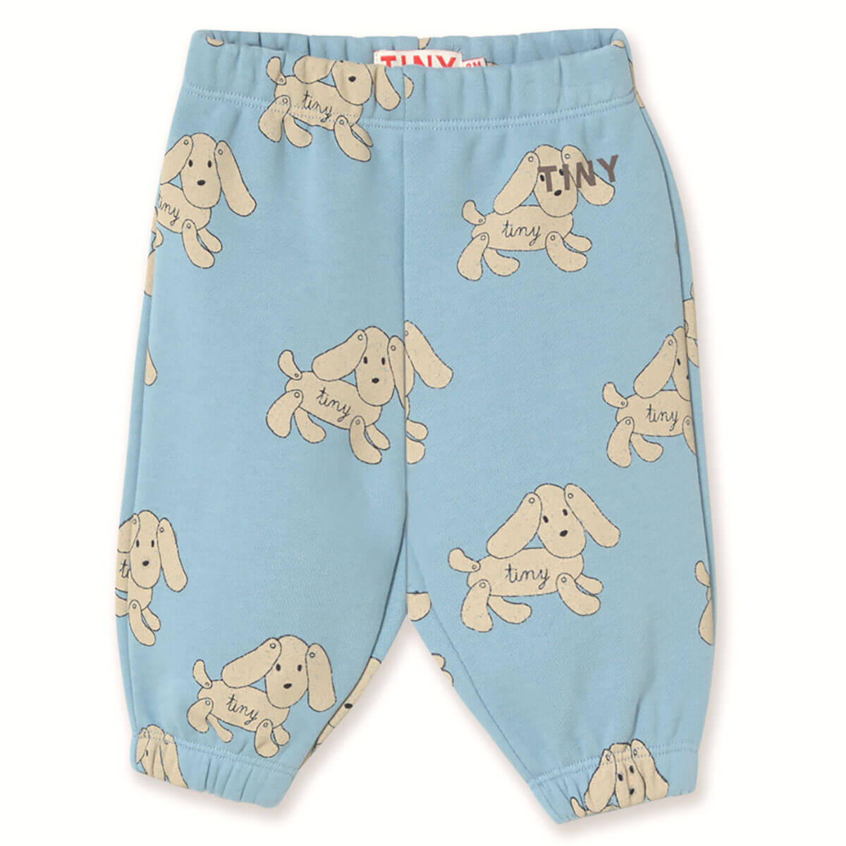 Dogs Baby Sweatpant in Denim Blue by Tinycottons