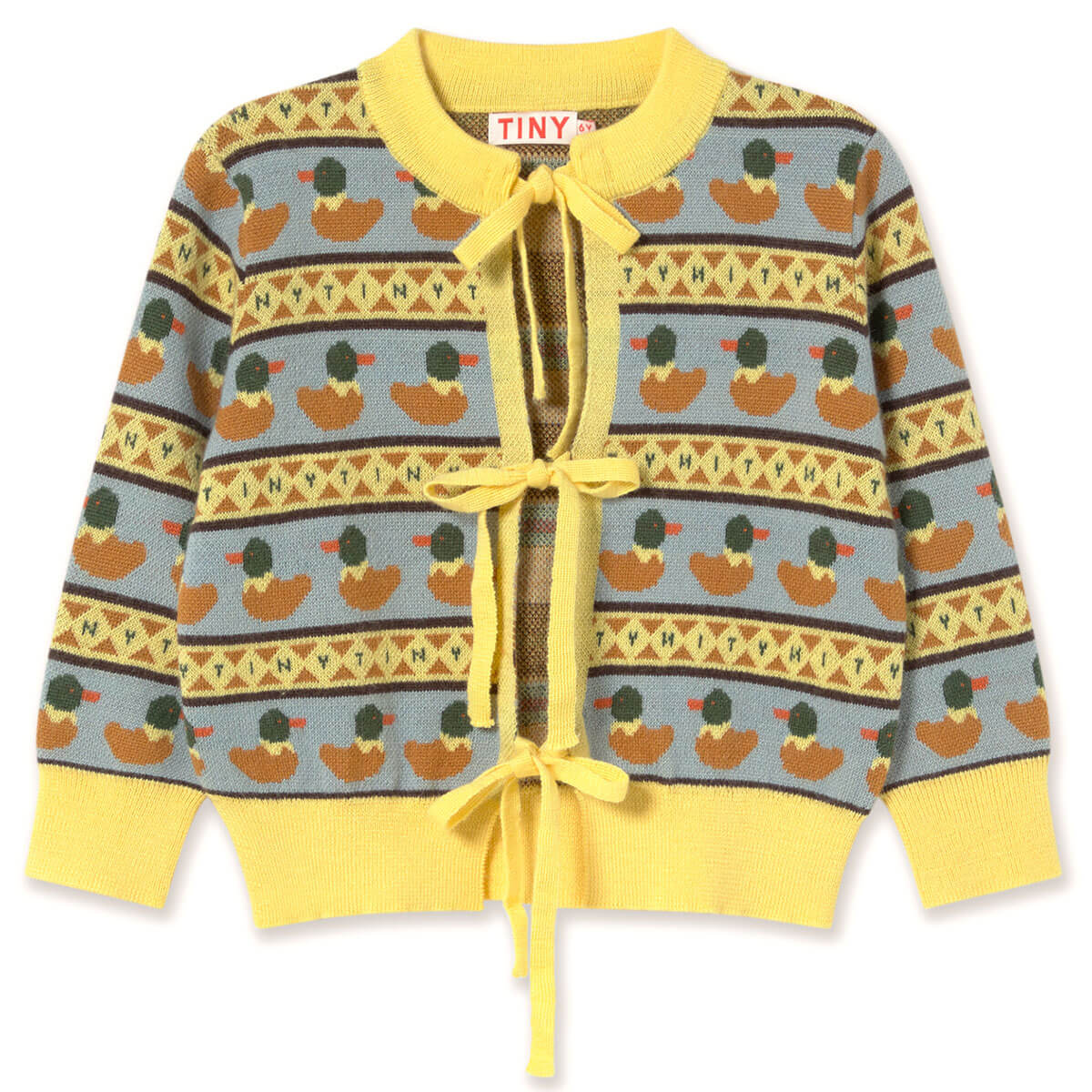 Ducks Cardigan by Tinycottons