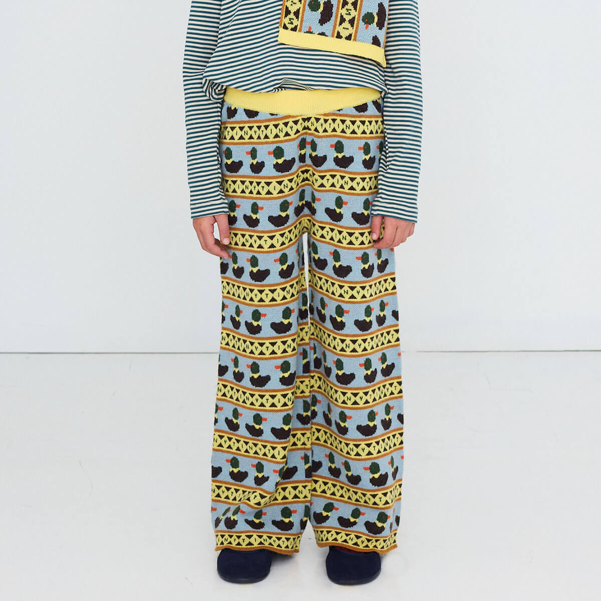 Ducks True Knit Pant by Tinycottons