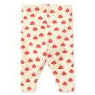 Mini Mushrooms Rib Baby Pant in Ivory by Tinycottons