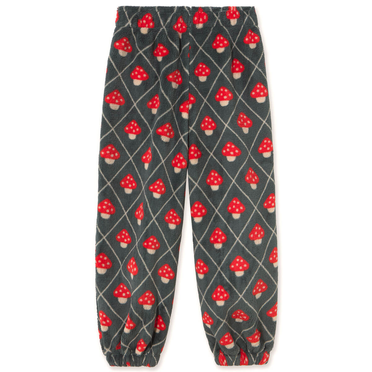 Mushrooms Polar Sweatpant in Ink Blue by Tinycottons