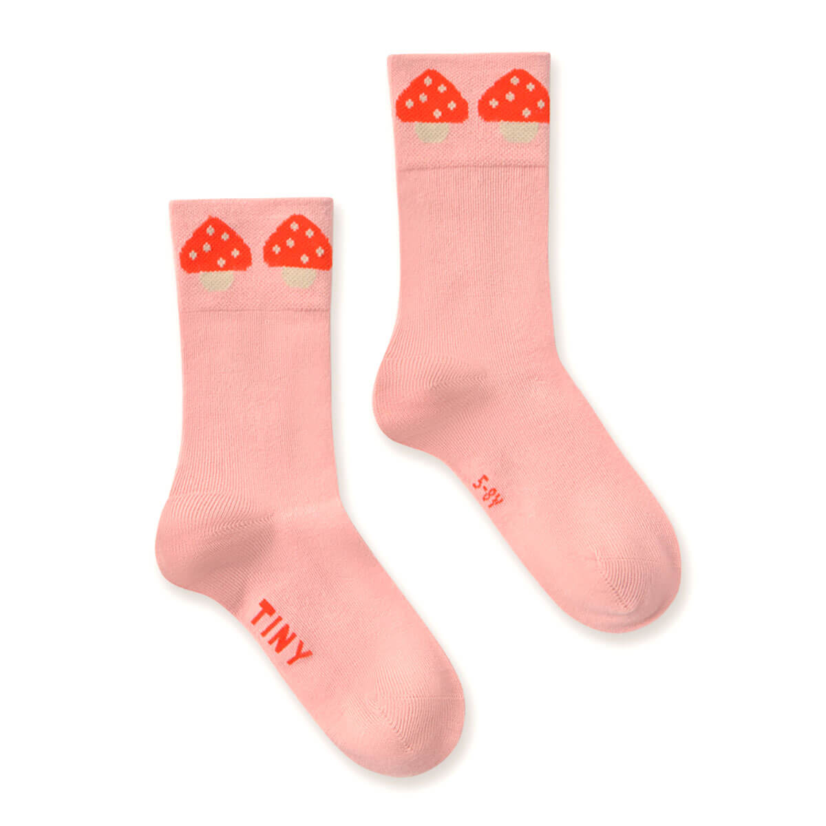 Mushrooms Quarter Socks by Tinycottons