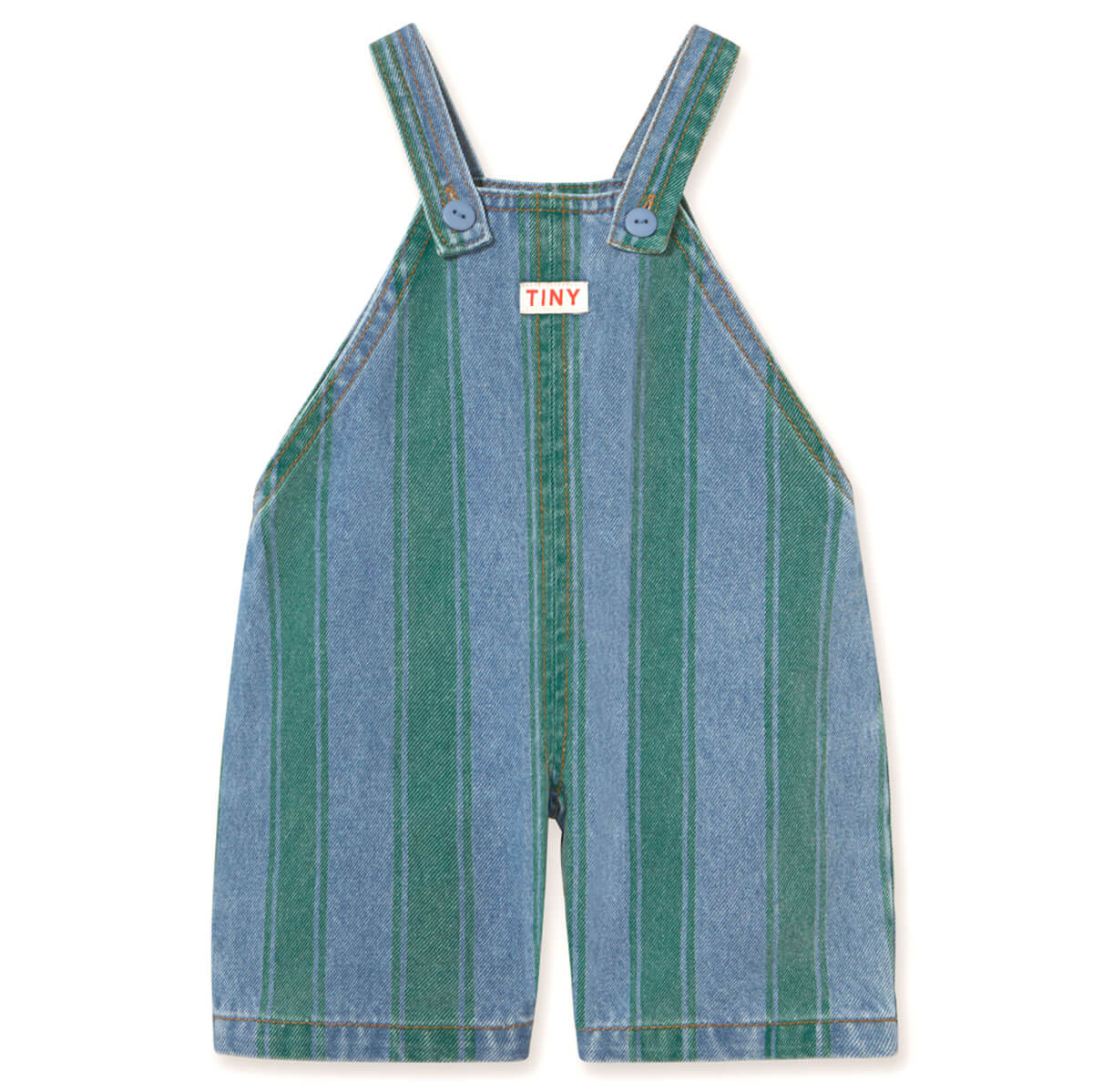 Retro Stripes Baby Dungaree by Tinycottons