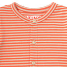 Stripes Rib Baby Jacket in Summer Red by Tinycottons