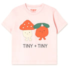 Tiny & Tiny Graphic Tee in Pink by Tinycottons