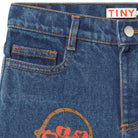 Tiny Apples Denim Pant by Tinycottons