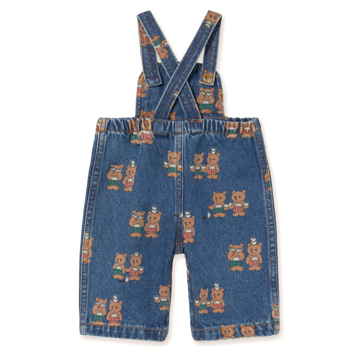 Tiny Tea Room Baby Dungaree by Tinycottons