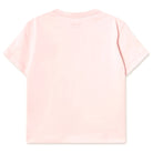 Tulip & Daisy Graphic Tee in Pastel Pink by Tinycottons
