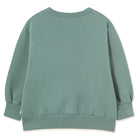 Two Dogs Graphic Sweatshirt in Teal by Tinycottons