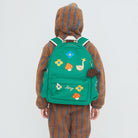 Winter Pond Backpack in Dark Emerald by Tinycottons
