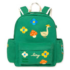 Winter Pond Backpack in Dark Emerald by Tinycottons