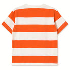 Stripes Knit Tee in Summer Red by Tinycottons
