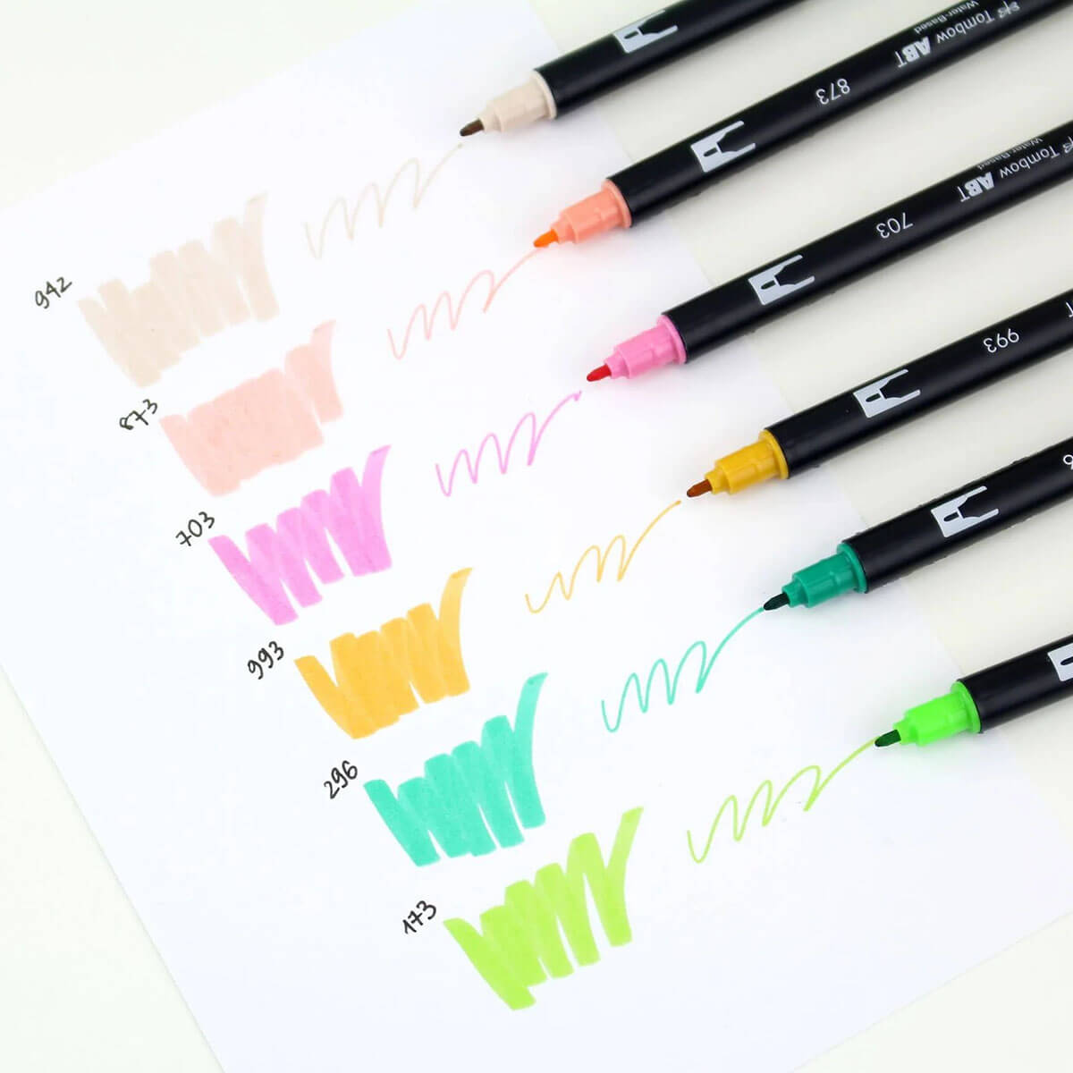 Tombow ABT Dual Brush Pens in Gardening Kawaii by Tombow
