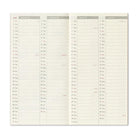 Traveler's Notebook Refill Weekly & Memo 2027 by Traveler's Company