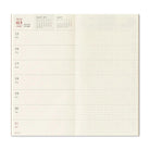 Traveler's Notebook Refill Weekly & Memo 2027 by Traveler's Company