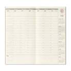 Traveler's Notebook Refill Weekly Vertical 2027 by Traveler's Company
