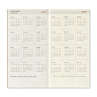 Traveler's Notebook Refill Weekly Vertical 2027 by Traveler's Company