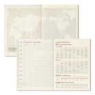Traveler's Notebook Passport Size Refill Monthly 2027 by Traveler's Company