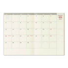 Traveler's Notebook Passport Size Refill Monthly 2027 by Traveler's Company
