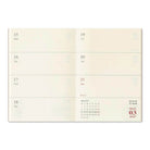 Traveler's Notebook Passport Size Refill Weekly 2027 by Traveler's Company