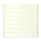 Traveler's Notebook Weekly Diary Free Memo Refill 019 by Traveler's Company