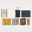 Traveler's Notebook Card Size 20th Anniversary Set in Black by Traveler's Company