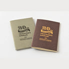 Traveler's Notebook Card Size 20th Anniversary Set in Black by Traveler's Company