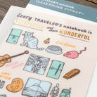 Traveler's Notebook Clear Folder 2027 by Traveler's Company