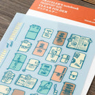 Traveler's Notebook Passport Size Clear Folder 2027 by Traveler's Company