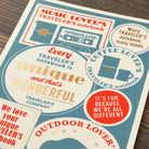 Traveler's Notebook Plastic Sheet 2027 by Traveler's Company