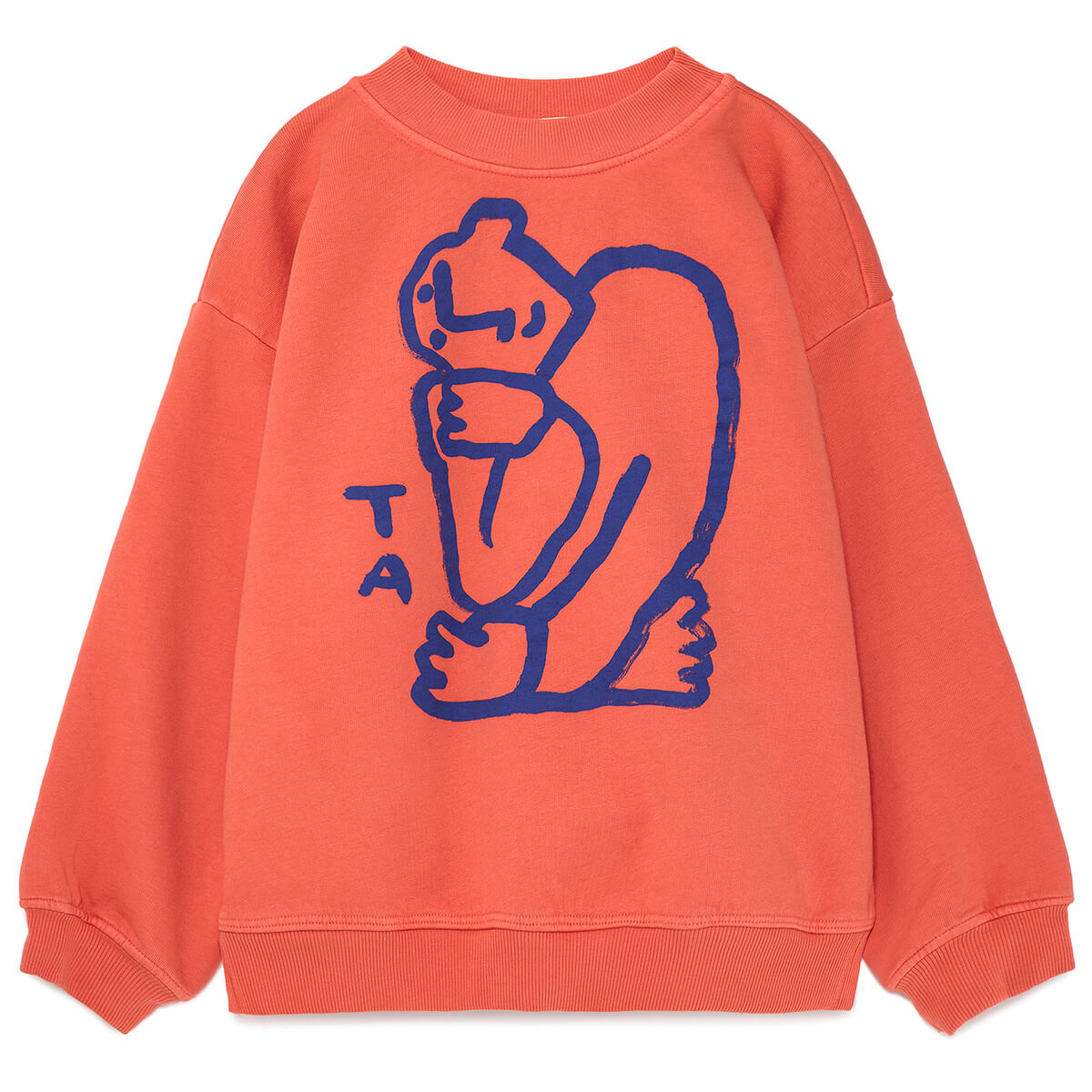 Small Hug Sweatshirt in Red by True Artist – Junior Edition