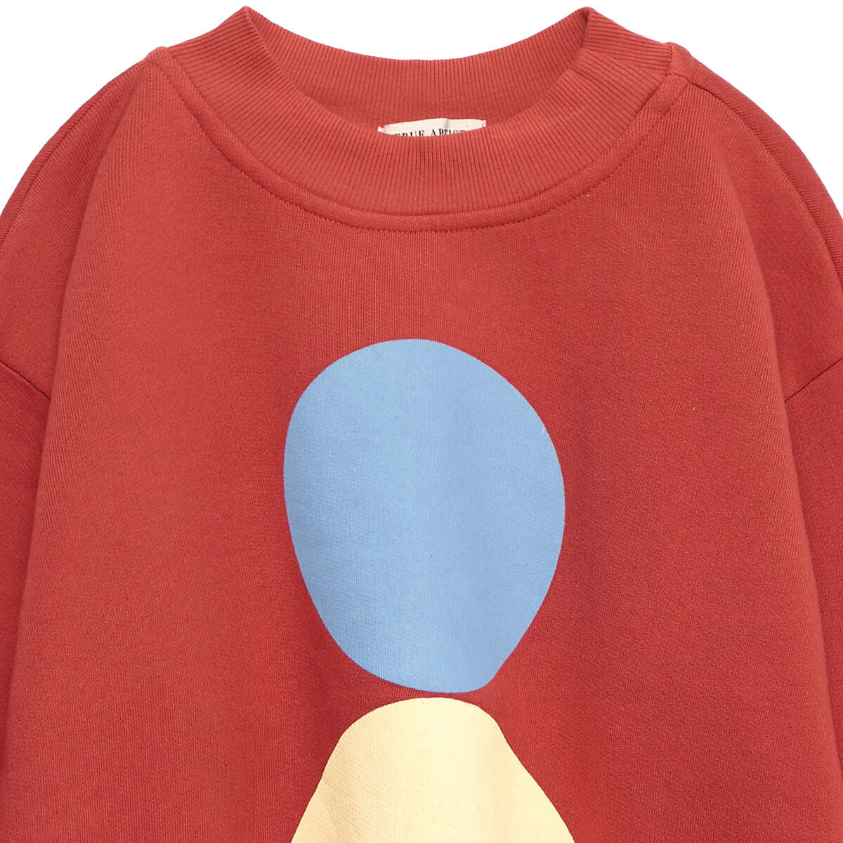 Circles Sweatshirt in Red by True Artist