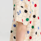 Circles T-Shirt in Off White by True Artist